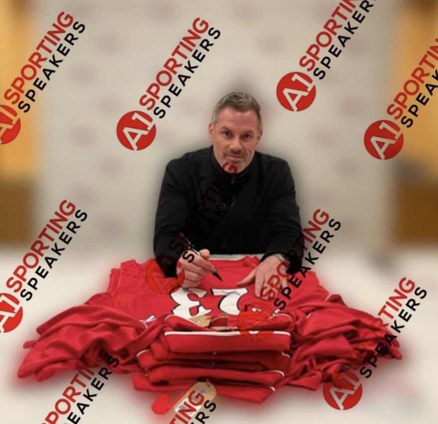 Jamie Carragher Signed Liverpool Shirt £1492