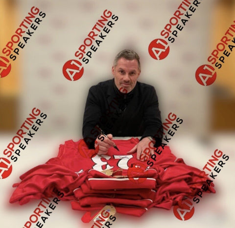Jamie Carragher Signed Liverpool Shirt £1492