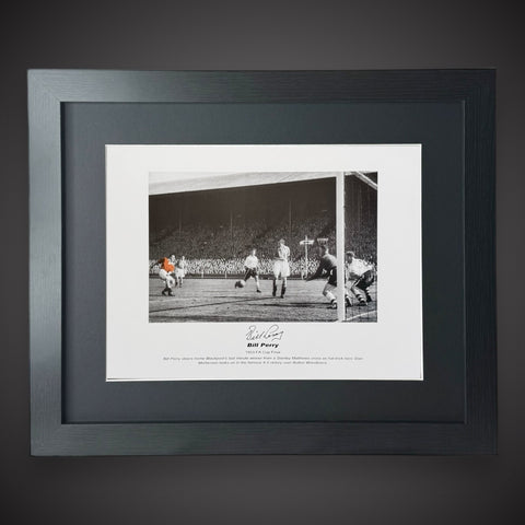 Framed Blackpool Bill Perry Hand Signed Photo £44.99 16X200