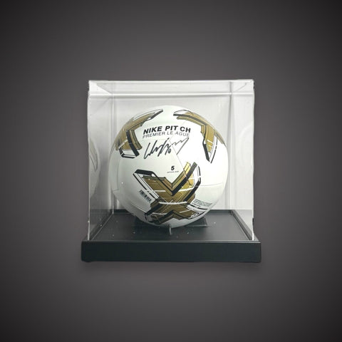 Hand Signed Wayne Rooney Nike Premier League Football £150 With COA In A Case0