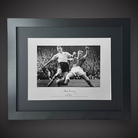 Framed Tom Finney The Pride of Preston Hand Signed Photo £44.99 16X200