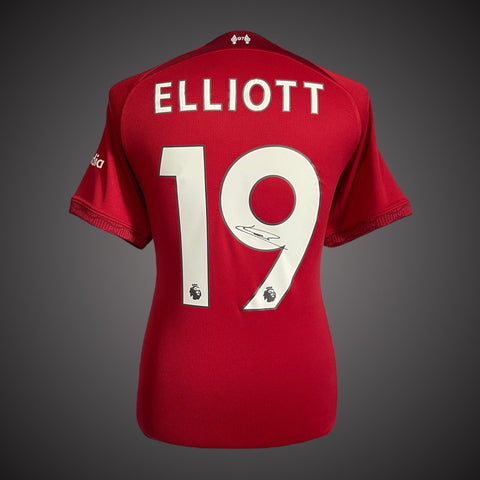 Harvey Elliott Liverpool Hand Signed Shirt £149 With Certificate Of Authenticity0