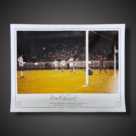 Alan Kennedy 1981 Liverpol European Cup Signed Photo £29.990