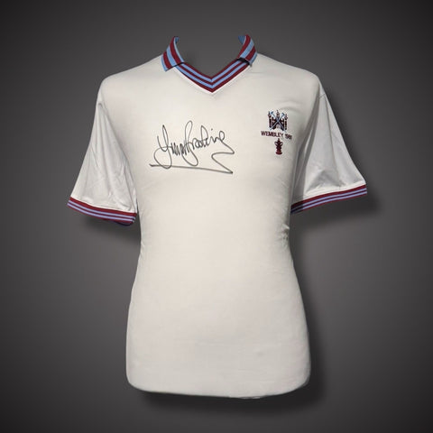 Sir Trevor Brooking West Ham 1980 FA Cup Shirt With COA £990