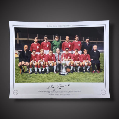 Ron Yeats Hand Signed Liverpool 63/64 Football Photo £29.99 With COA 0