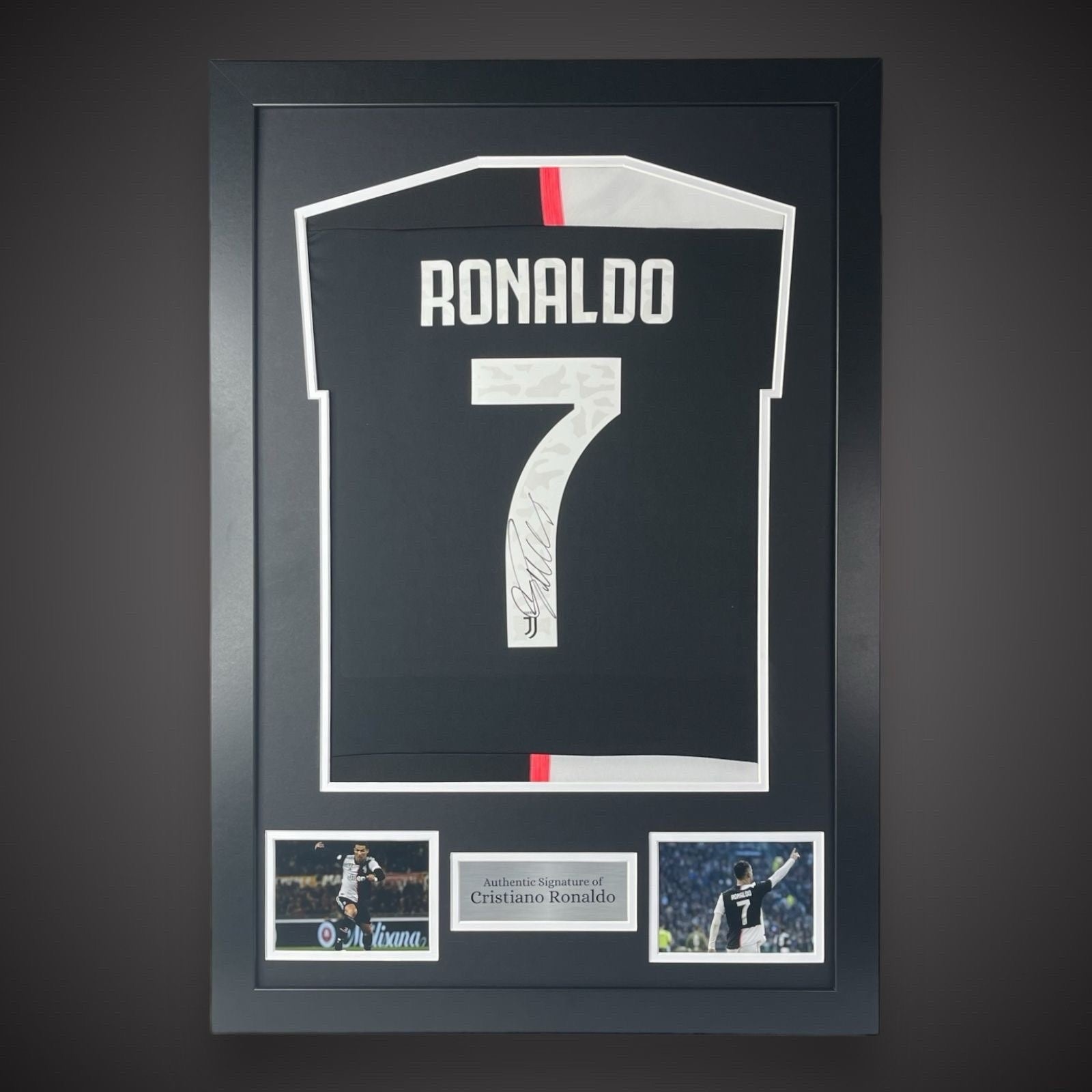 Cristiano Ronlaod Hand Signed Juventus Football Shirt Framed £599 With COA 0