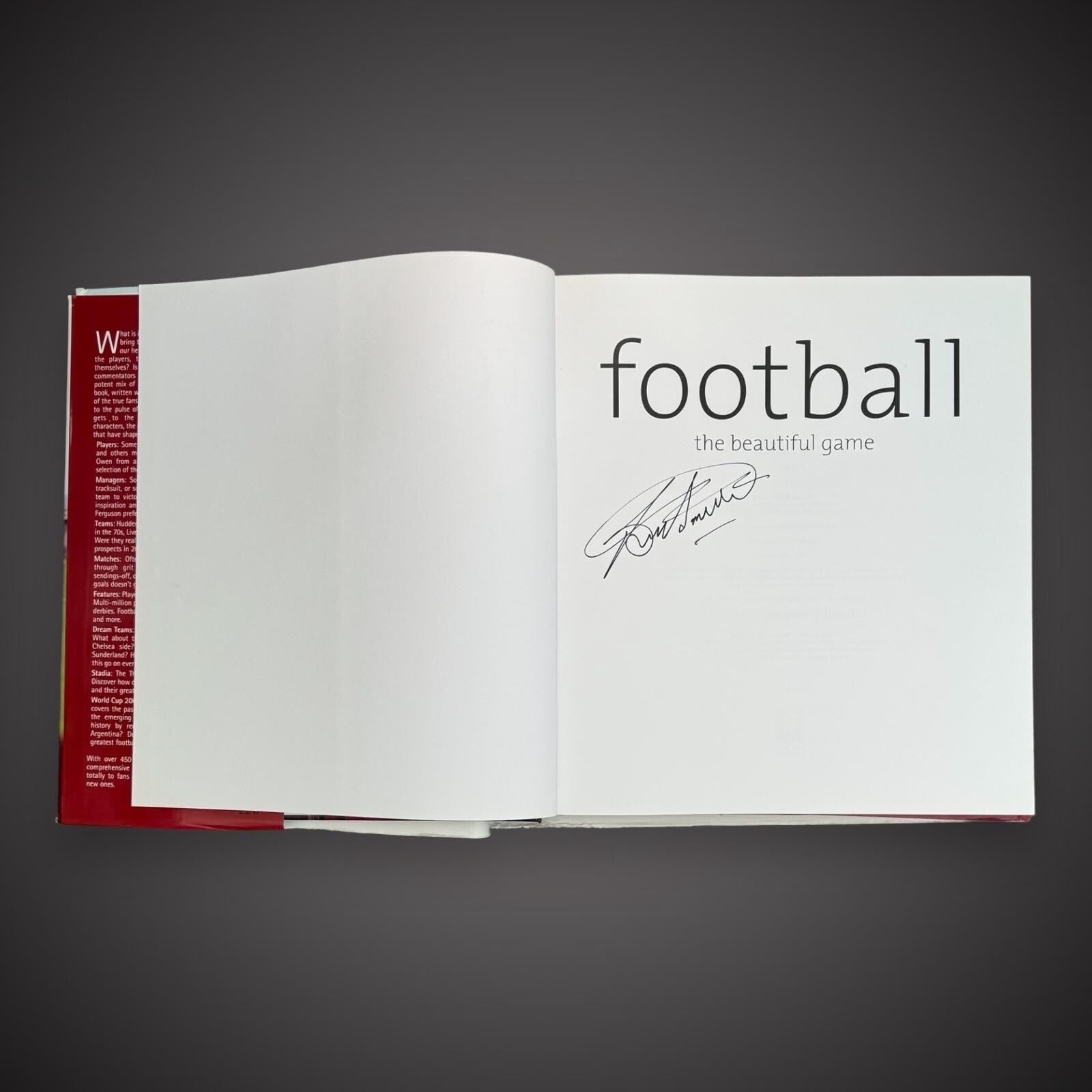 Football A Beautiful Game Hand Signed Book By Bobby Smith £27.501