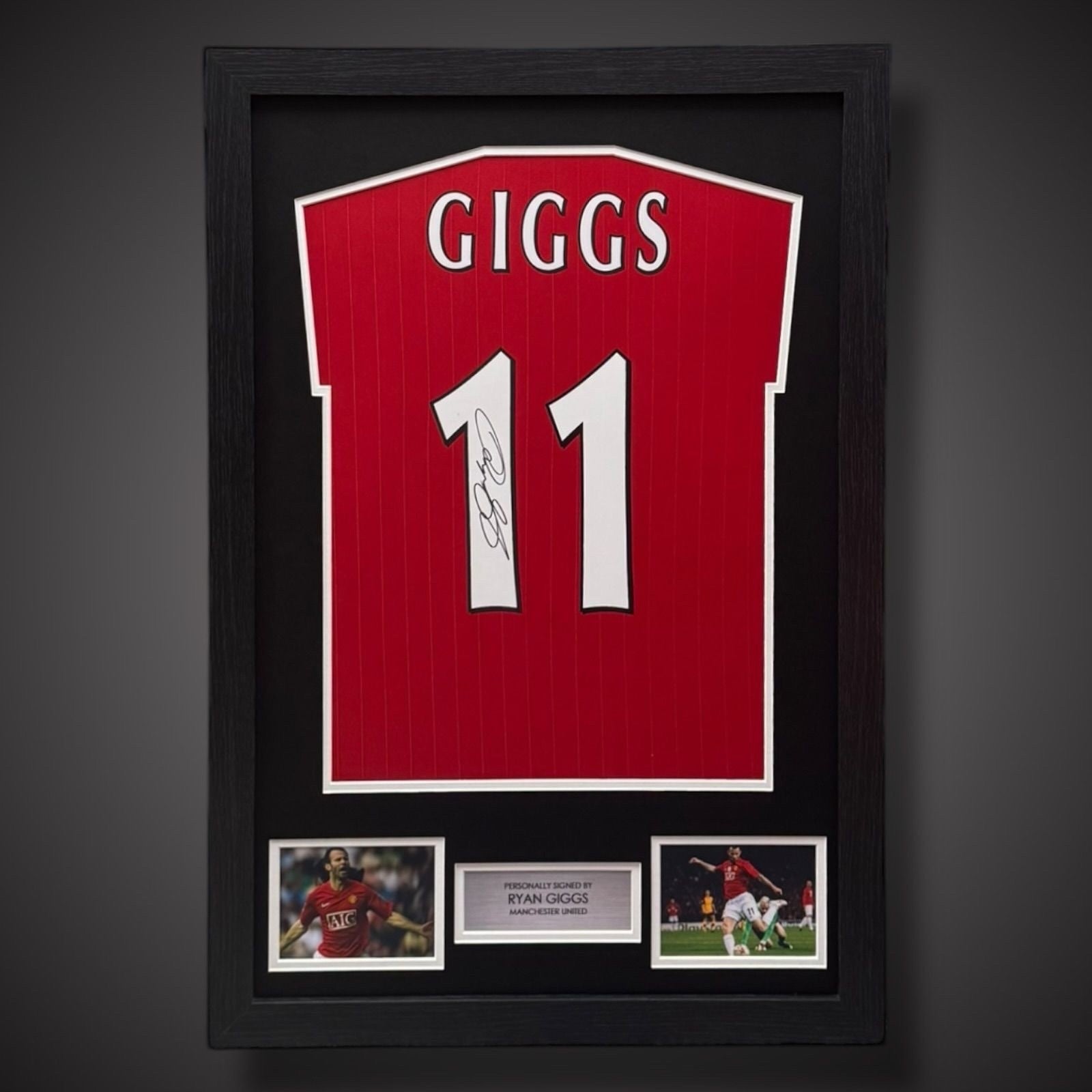 Ryan Giggs Hand Signed Manchester United Football Shirt 2021 £2250