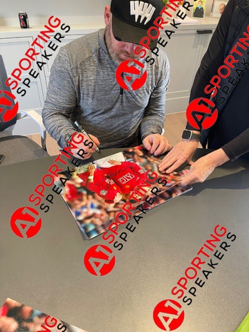 FramedManchester United Wayne Rooney Hand Signed  Photo With COA £69.99 12X165