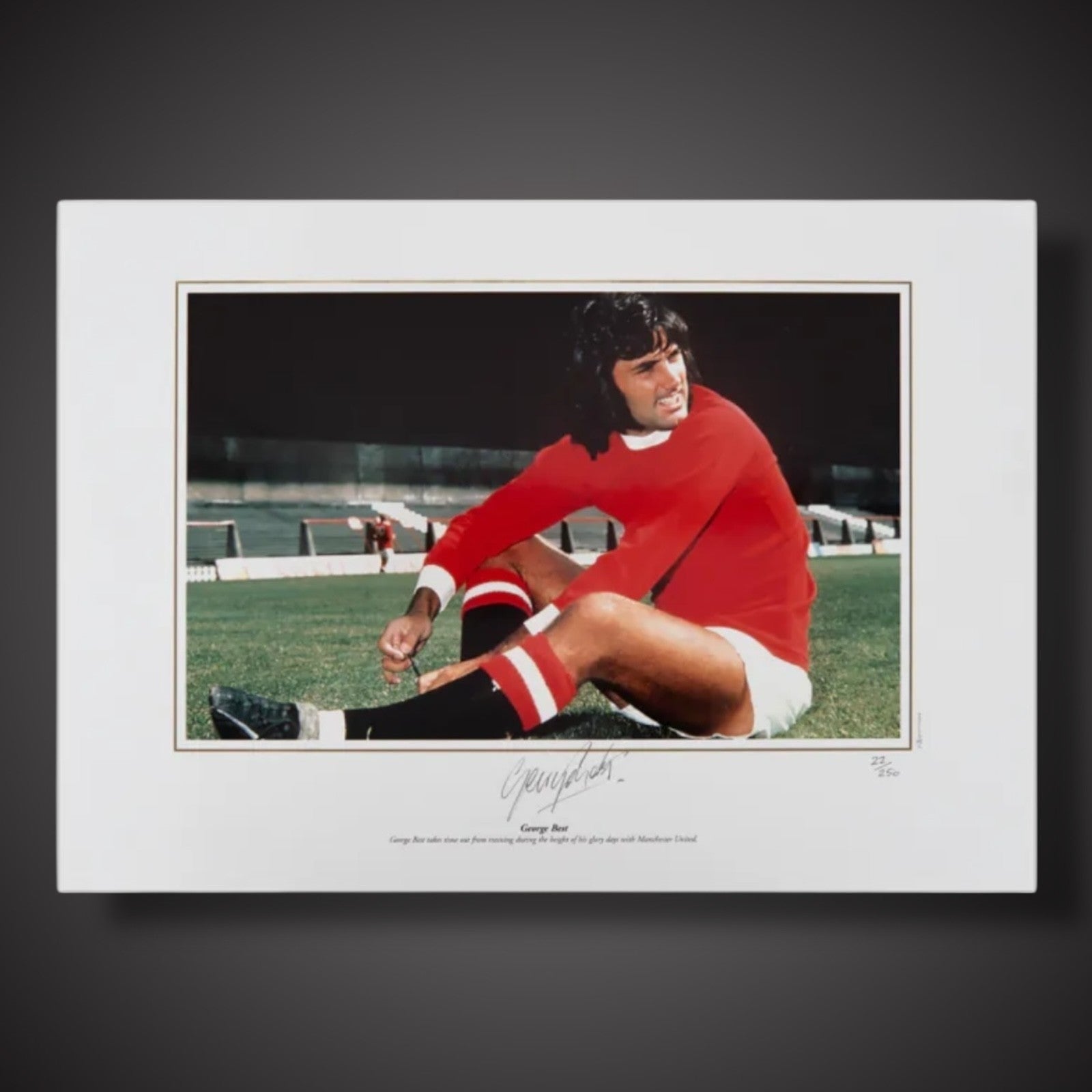 George Best Manchester United Signed 16 x12 Photo Rare £4990