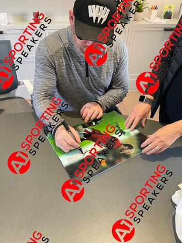 Wayne Rooney Hand Signed Manchester United Photograph With COA £39.99 12X167