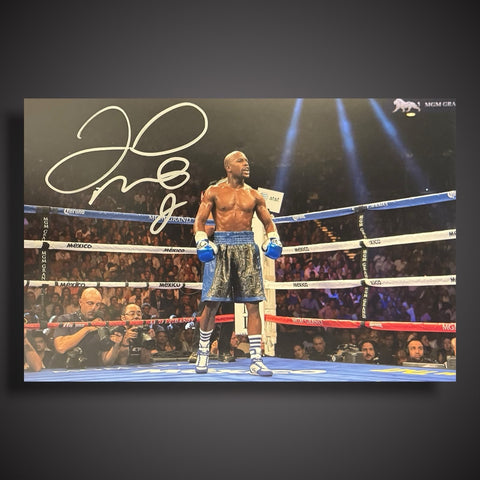 Floyd Money Mayweather Hand Singed 12x8 Photo £349 Recently Signed With COA0