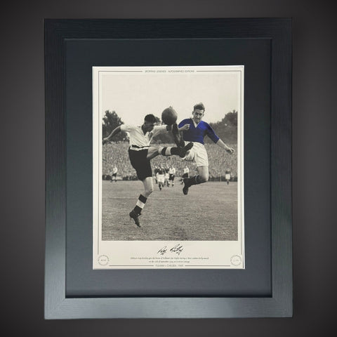 FRAMED Roy Bentley Chelsea 1949 Hand Signed Photo £450