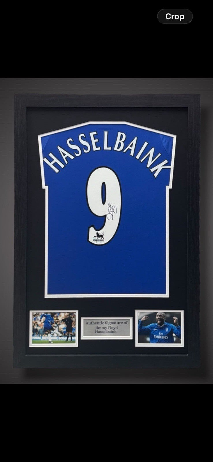 Jimmy Floyd hasselbainkhand Signed Chelsea Football Shirt  £2750