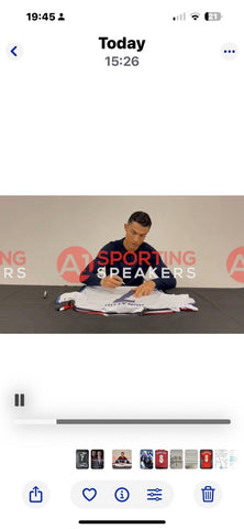 Cristiano Ronlaod Hand Signed Juventus Football Shirt Framed £599 With COA 5