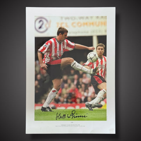 Matt Le Tissier Signed Southampton Photo £25 16X230