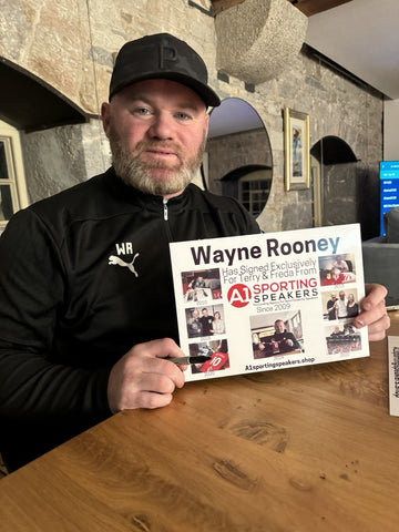 Panoramic Framed Wayne Rooney  Signed Manchester United Shirt £299 With COA1