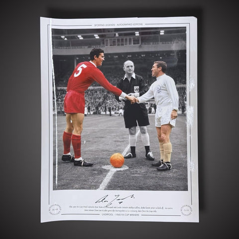 Ron Yeats Hand Signed Liverpool 1965 Football Photo £29.99 With COA0