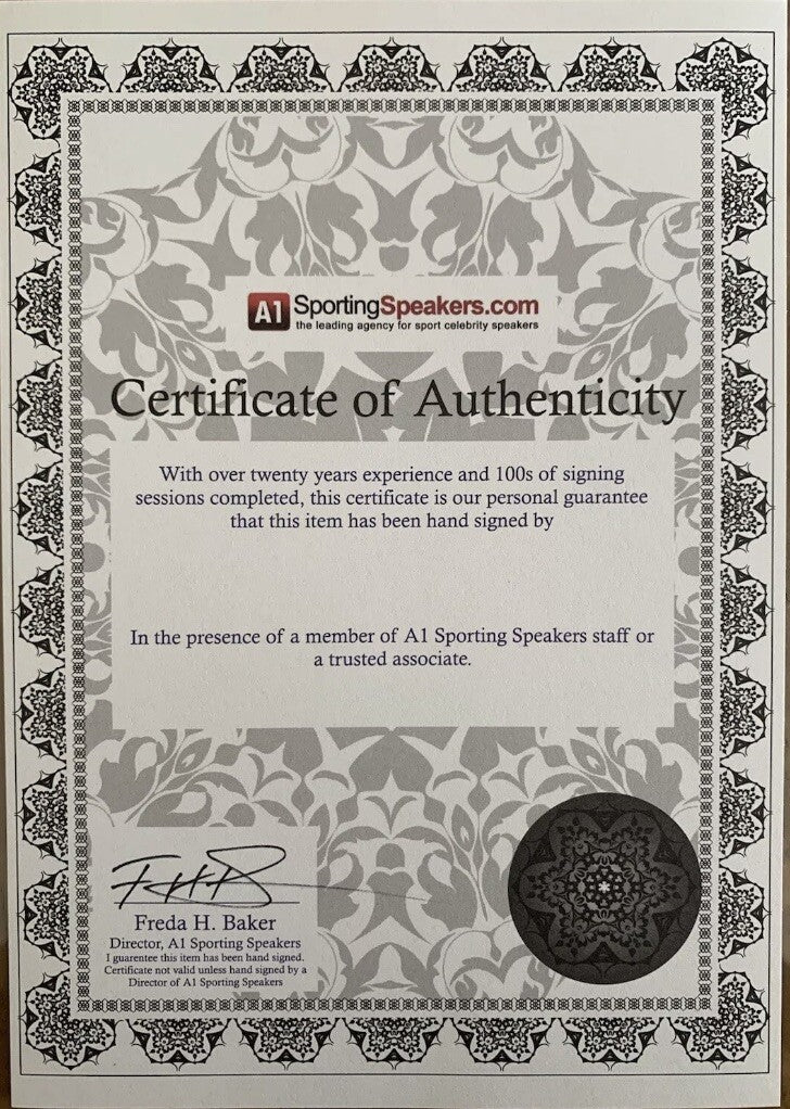 Manchester City 1969 FA Cup Winners- Tony Book Signed Photo £251