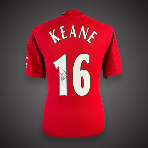 Roy Keane Legendary Captain Signed  Manchester Utd Shirt 2023/24   COA £2990