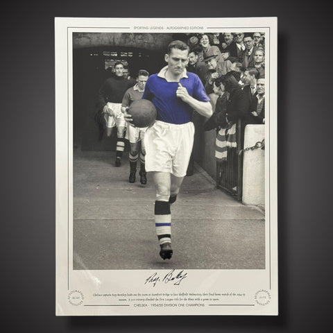 FRAMED Roy Bentley Chelsea 1954/55 Divison One Champions Signed Photo £451