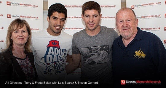 STEVEN GERRARD Hand Signed Liverpool 2005 Istanbul Shirt Framed COA £2654