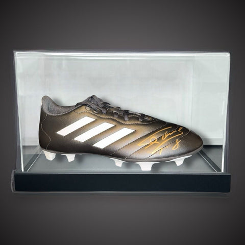 Newcastle - Sandro Tonali Hand Signed Football Boot In Acrylic Case £2350