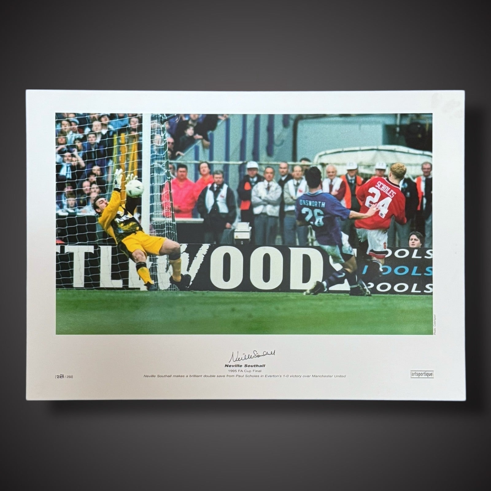 Neville Southall Signed Photo- Everton £29.990