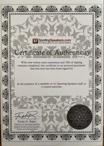 Frank Stapleton Signed Photo - Manchester United £251