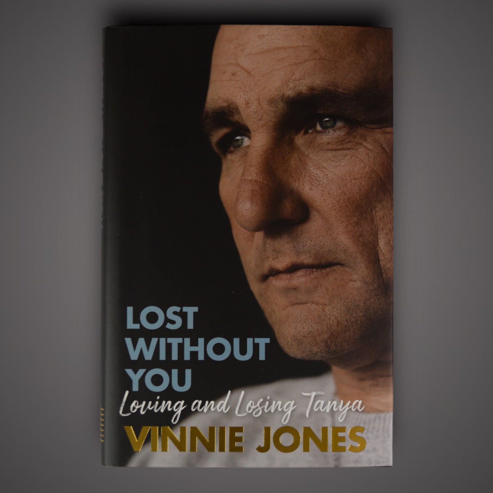 VINNIE JONES Lost Without You Signed Book With COA  £39.990