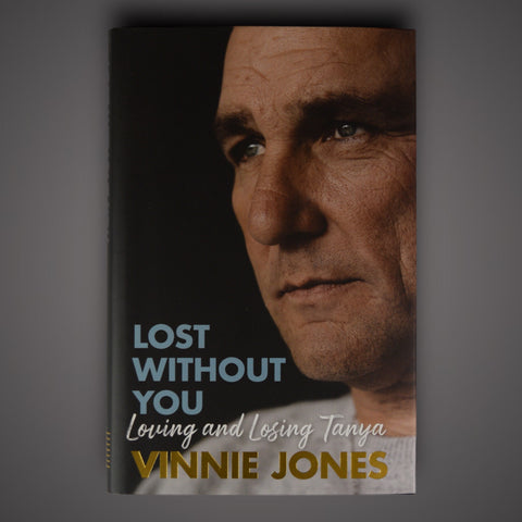 VINNIE JONES Lost Without You Signed Book With COA  £39.990