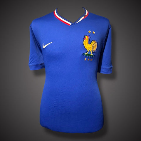 Zinedine Zidane Hand Signed  France Football Shirt COA£6751