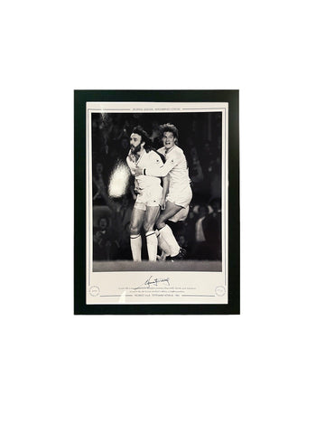 Framed Ricardo Villa Hand Signed Tottenham Hotspur 1981 Photo £250