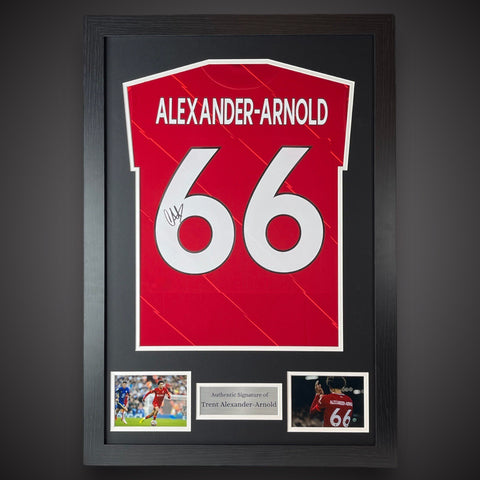 Trent Alexander Arnold Liverpool 2021/22  Signed & Framed Shirt £299 With COA0
