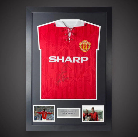 Eric Cantona, Signed And Framed Manchester United 1994 Shirt. COA Iconic £329. ￼0