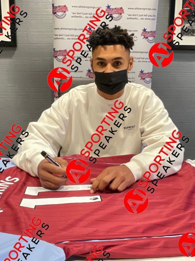 Ollie Watkins Aston Villa Hand Signed Football Shirt £249 With COA1