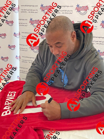 John Barnes Hand Signed Liverpool Number 10 Football Shirt With COA £1991
