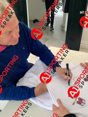 Framed Trevor Brooking West Ham 1980 FA Cup Winners Shirt With COA £2495