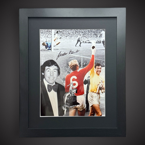 Framed Gordon Banks Hand Signed Montage Photo With COA £44.990