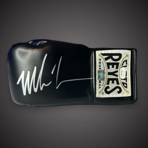 Mike Tyson Hand Signed Reyes Boxing Glove With COA £275 Limited Stock - Black0