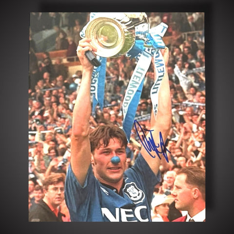 Duncan Ferguson Hand Signed Everton Photograph £29.99 With COA0