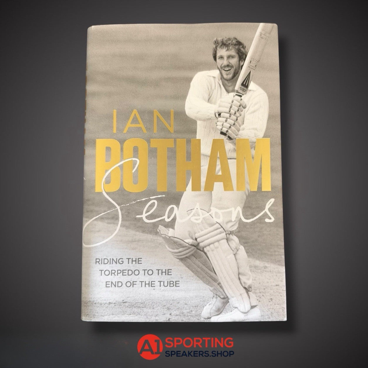 Lord Ian Botham Hand Signed “Seasons” Book £350