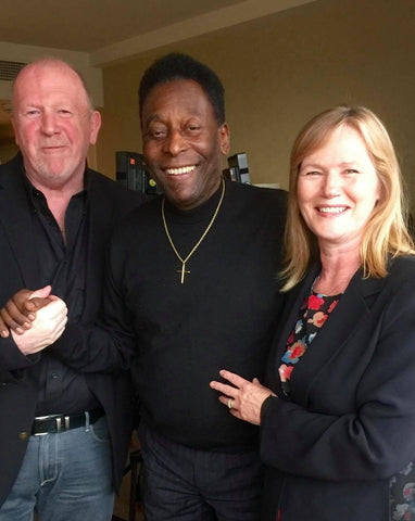 Framed Pele Brazil Hand Signed Shirt  - World Cup Series £850 With COA1