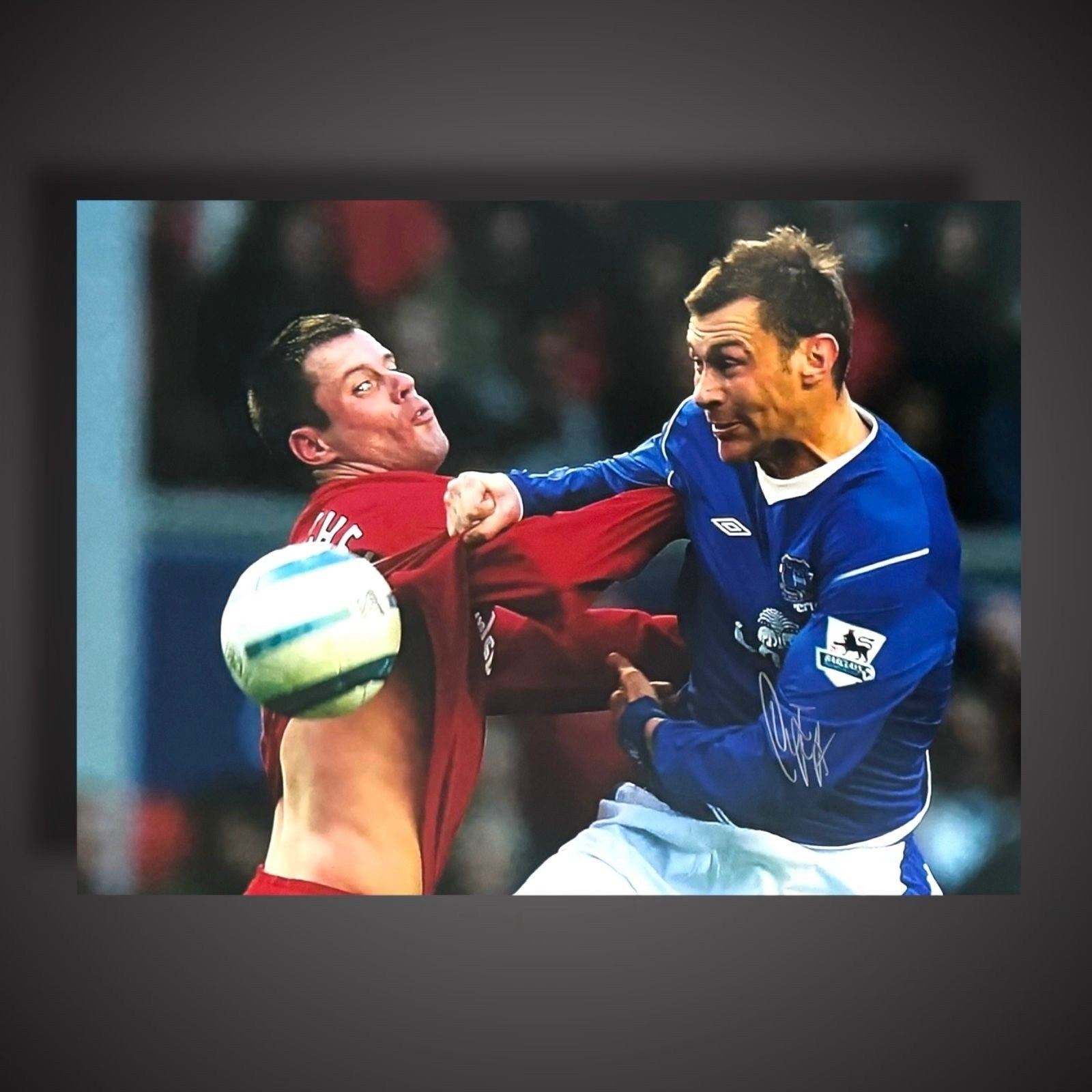 Duncan Ferguson Hand Signed Everton Photograph £29.99 With COA0