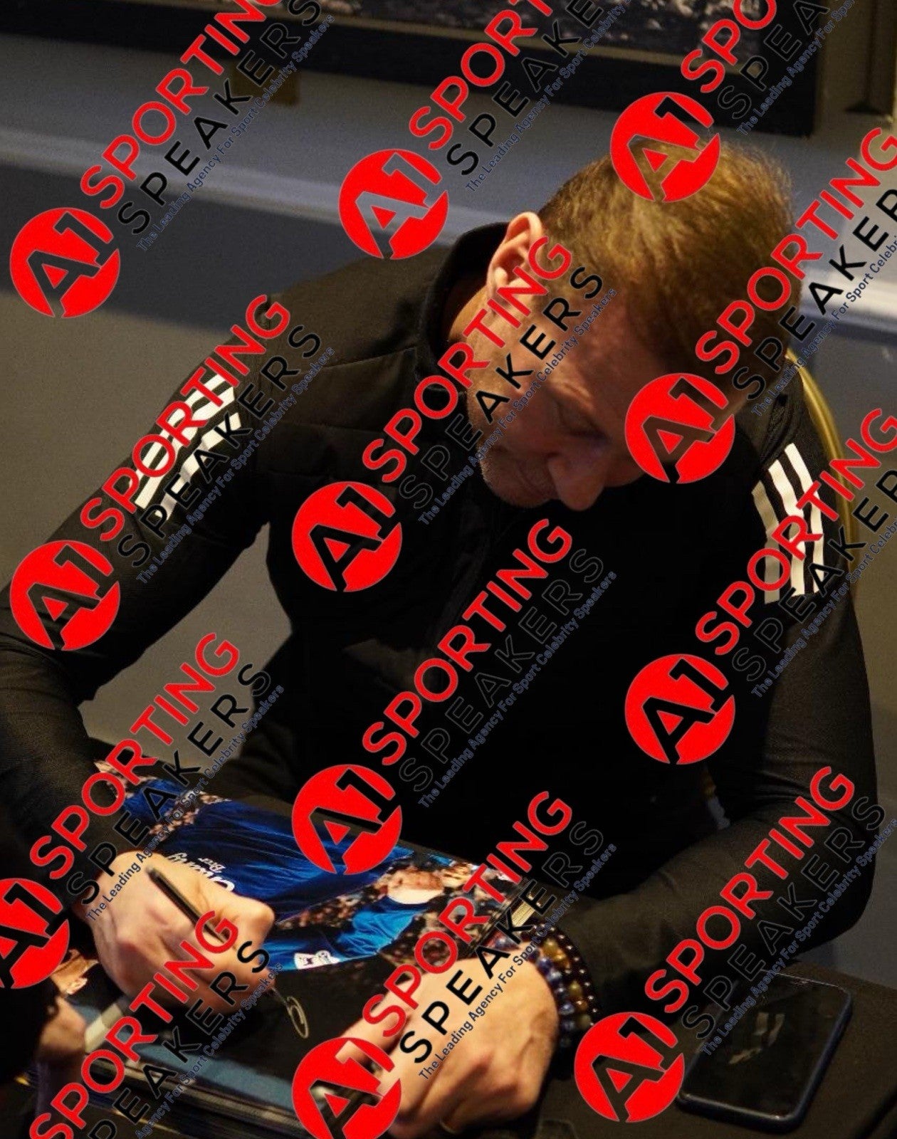 Duncan Ferguson Hand Signed Everton Photograph £29.99 With COA4