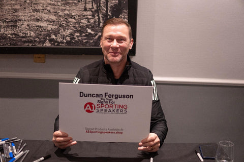 Duncan Ferguson & Wayne Rooney  Hand Signed Everton Photograph £59.992