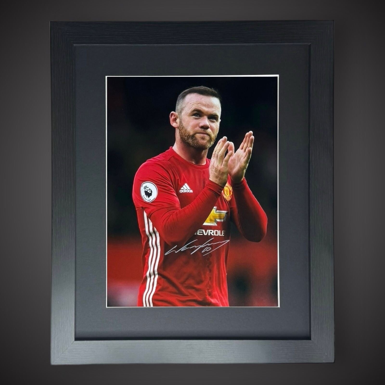 Wayne Rooney Manchester United Hand Signed Framed Photograph £79.99 16X200