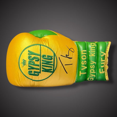 Gypsy King- Tyson Fury Hand Signed  Boxing Glove £225 With COA0
