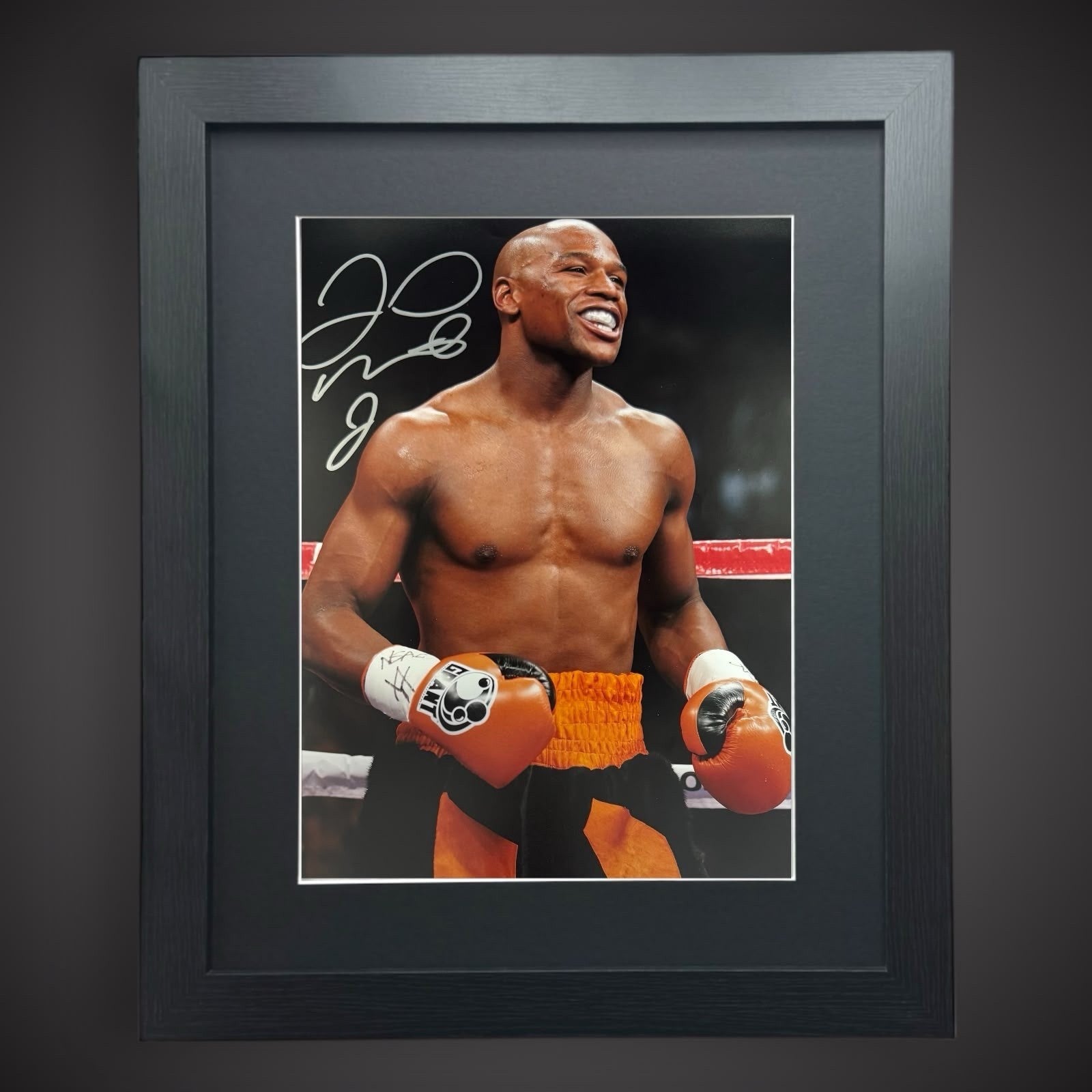 Floyd Money Mayweather  Hand Singed Framed  12x16 Photograph £549 With COA0