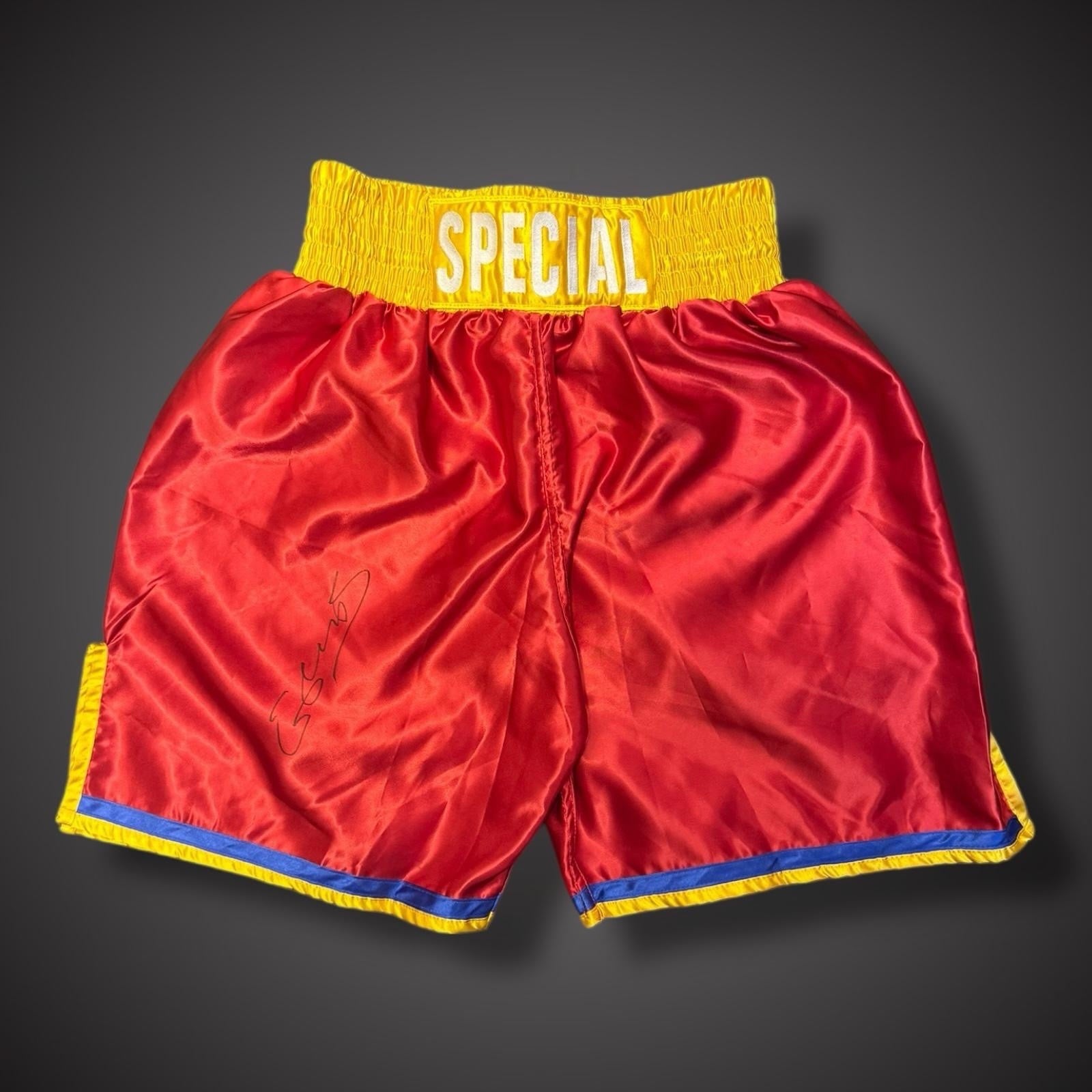 Kell Brook Hand Signed Boxing Shorts “Special K” With COA £1250